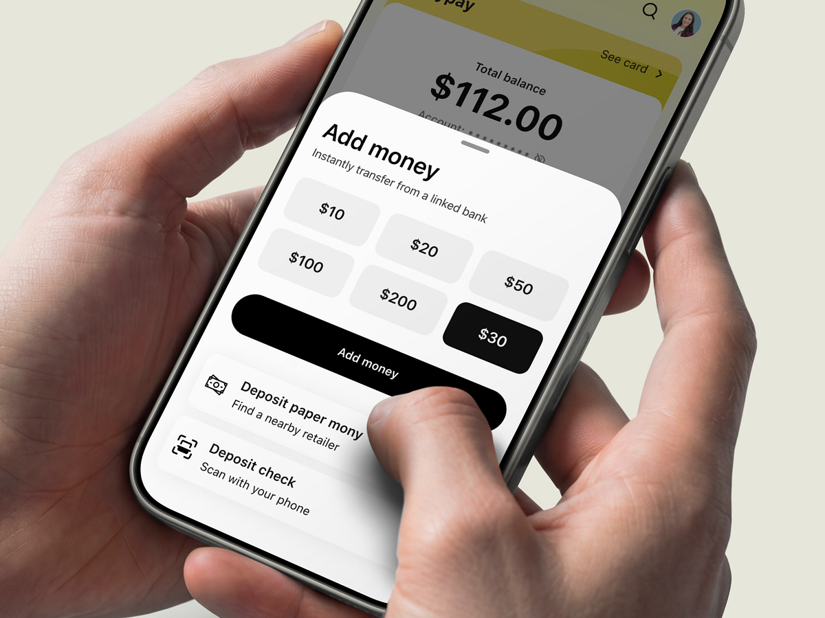 EasyPay Finance App UI Image 0