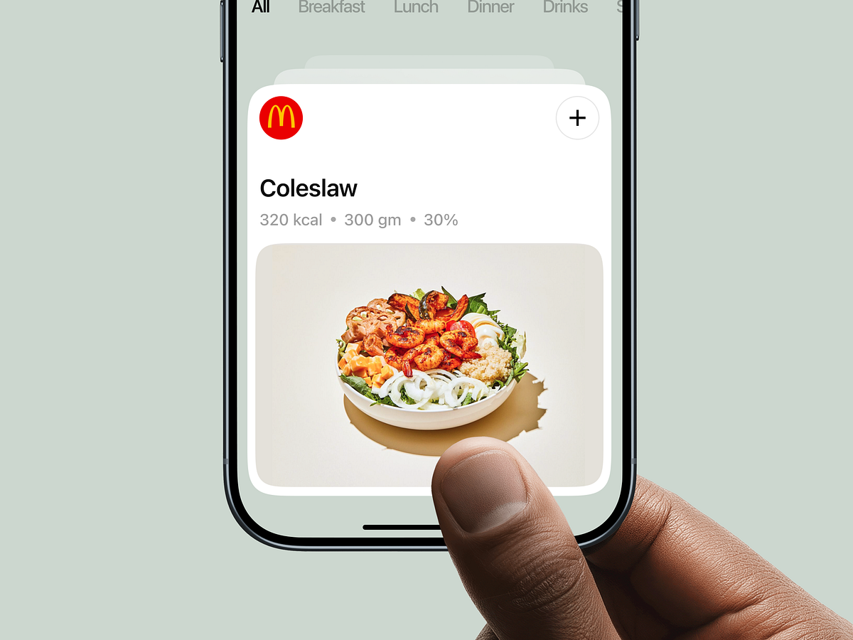 Mealo – Meal Tracking App UI Image 0