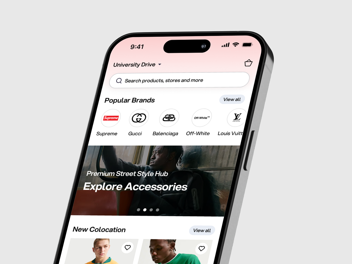 Klubhaes – Shopping App UI Image 1