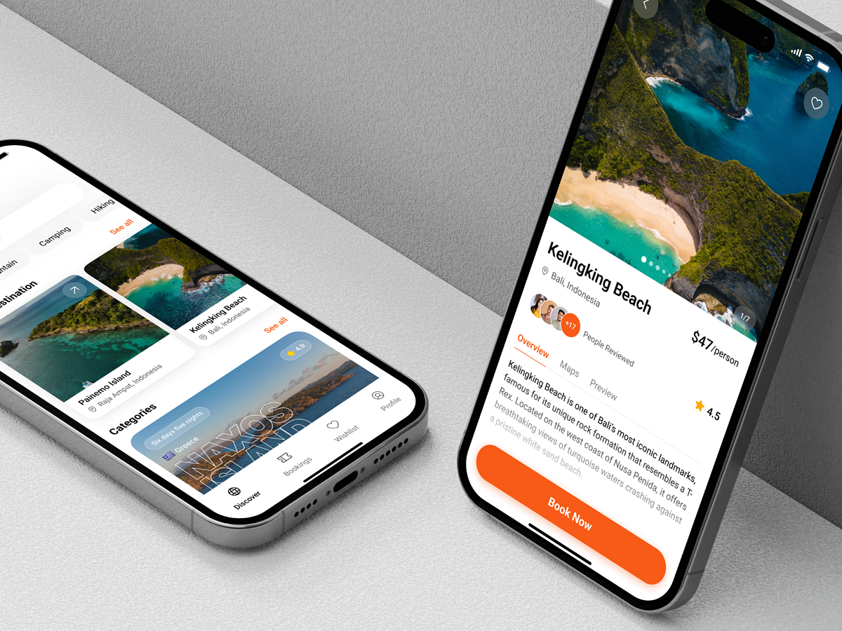 GoTrip – Travel Booking App Image 1