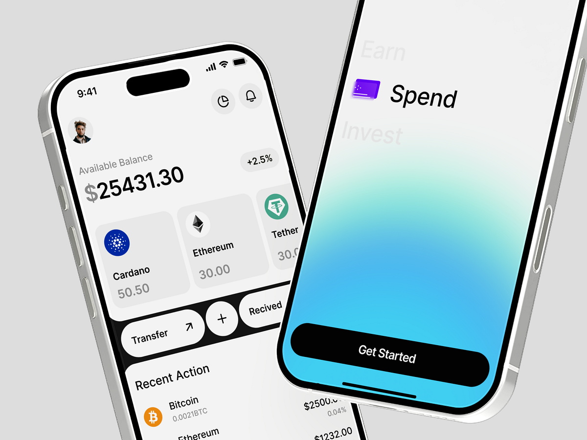 Growva Fintech App Design Image 1