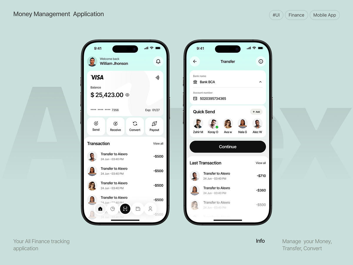 Aurex – Money Management App