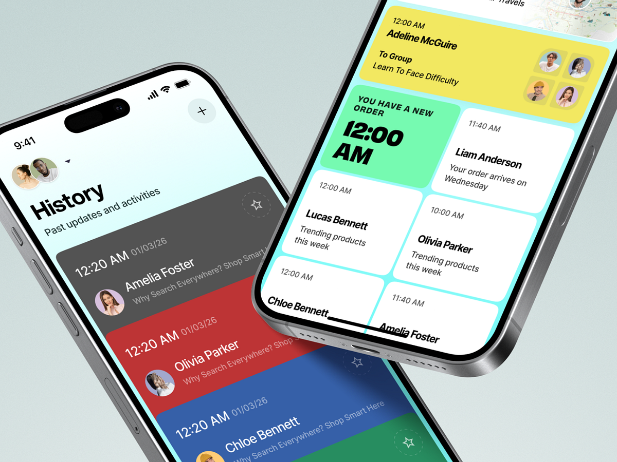 Tranzit – Order Tracking App UI Image 1