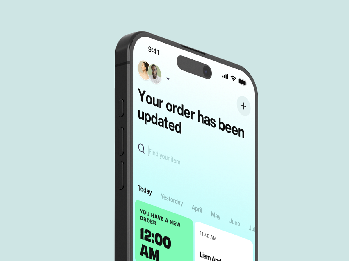 Tranzit – Order Tracking App UI Image 2
