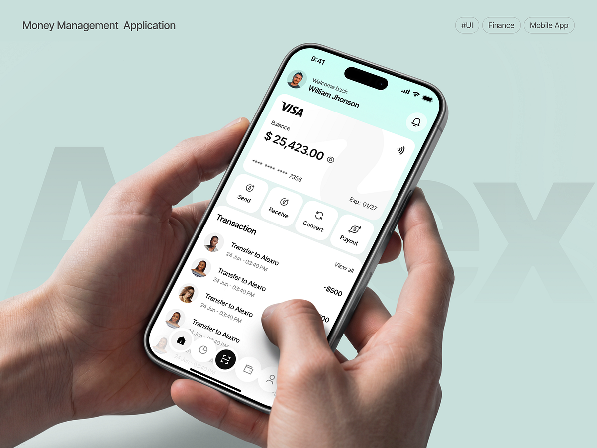 Aurex – Fintech Mobile App
