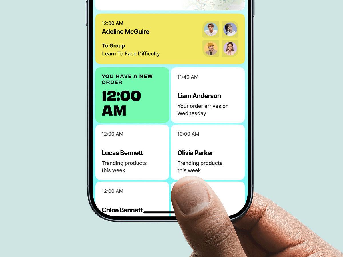 Tranzit – Order Tracking App UI Image 1