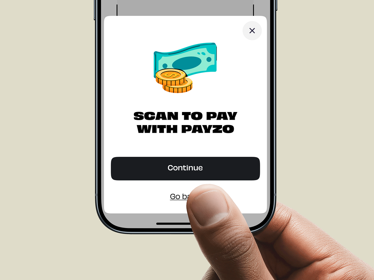 Payzo – Digital Wallet App UI Image 1