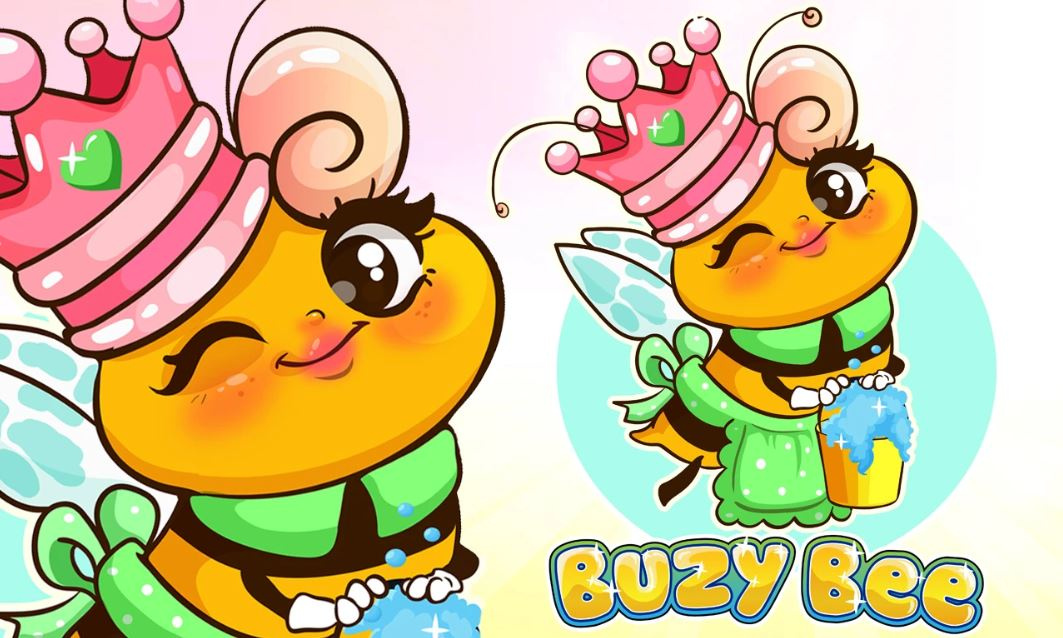 Cartoon Mascot Design | Cute Mascot Logo | Cute Mascot Bee