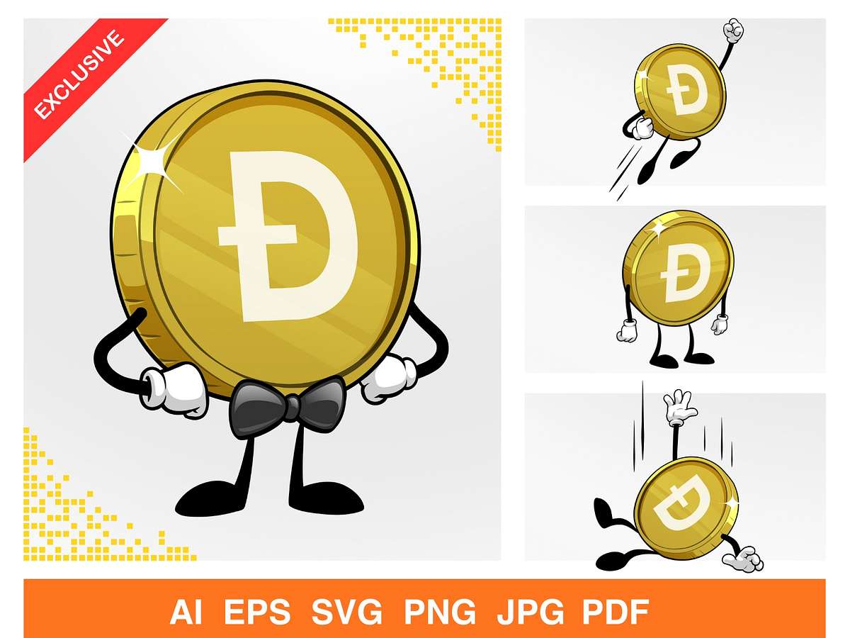Dogecoin Sticker Set