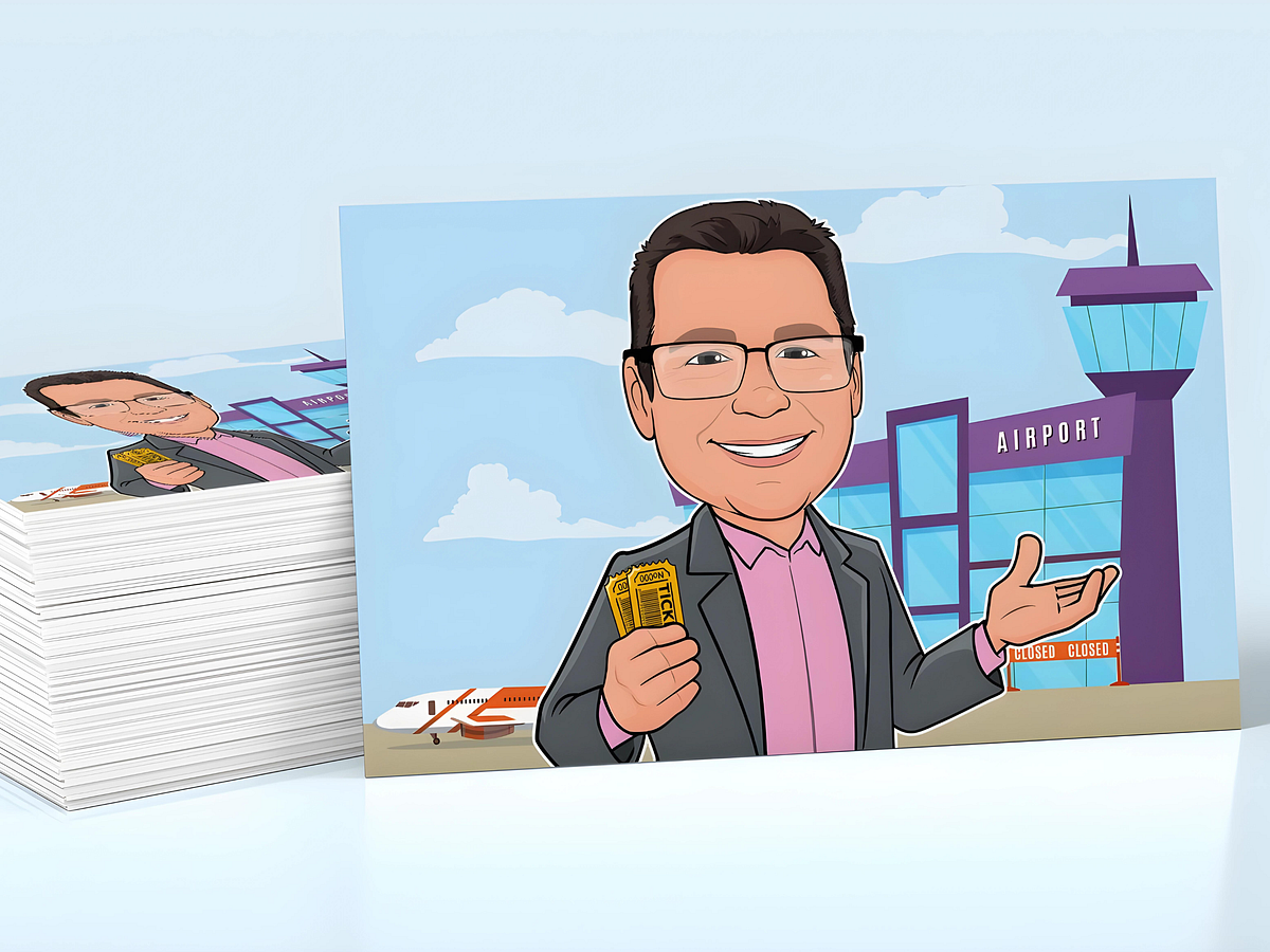 Cartoon Portrait | Business Card Cartoon
