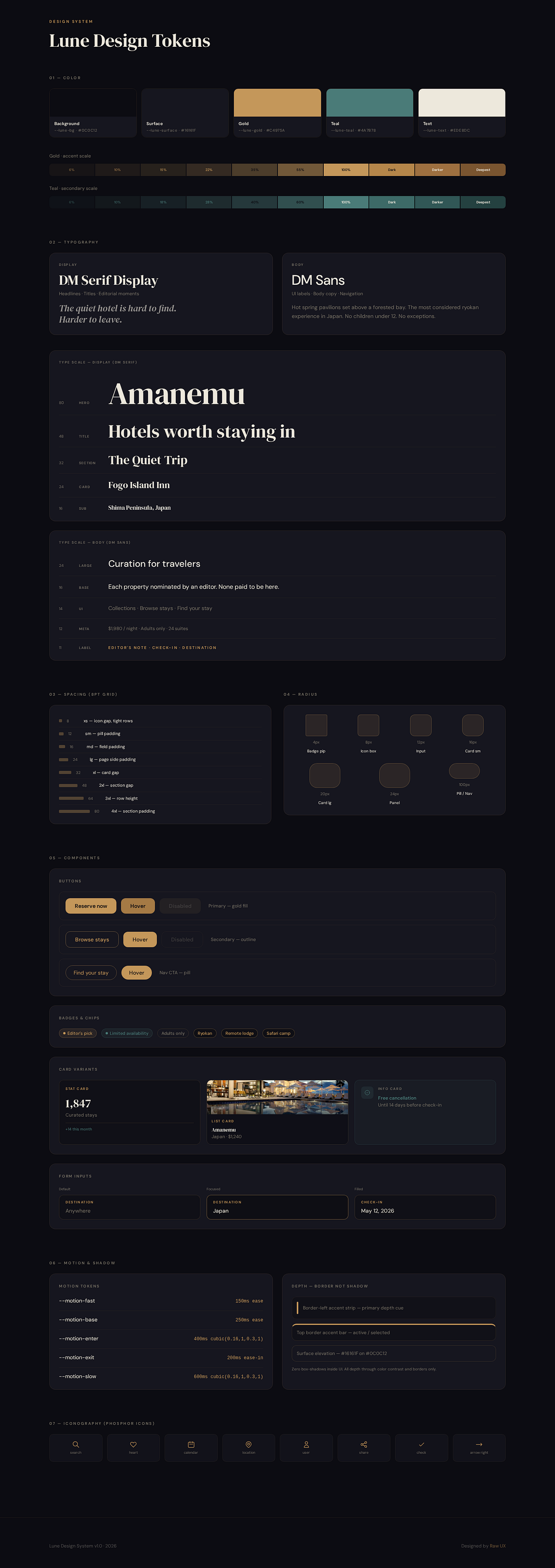 Lune | Luxury travel editorial designs Image 4