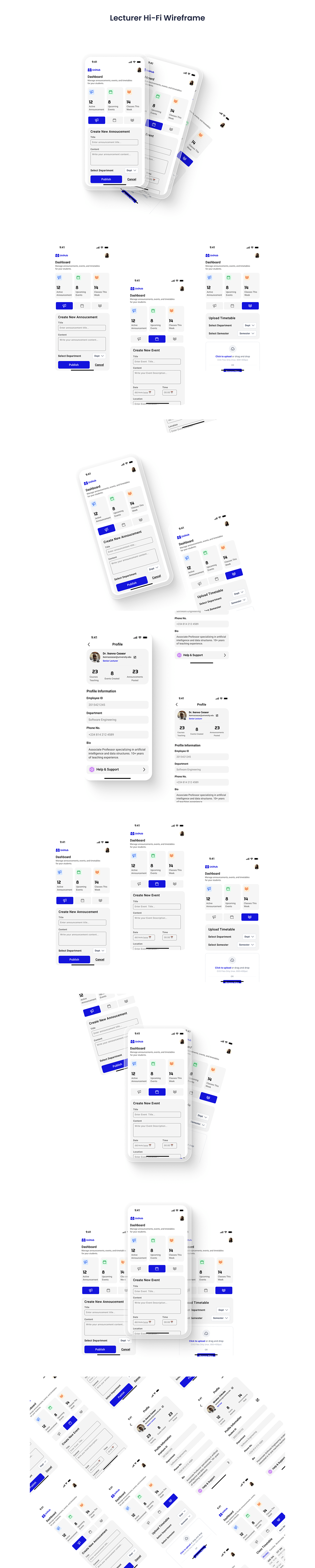 UniHub EdTech UX Case Study: Campus Updates Simplified Image 9