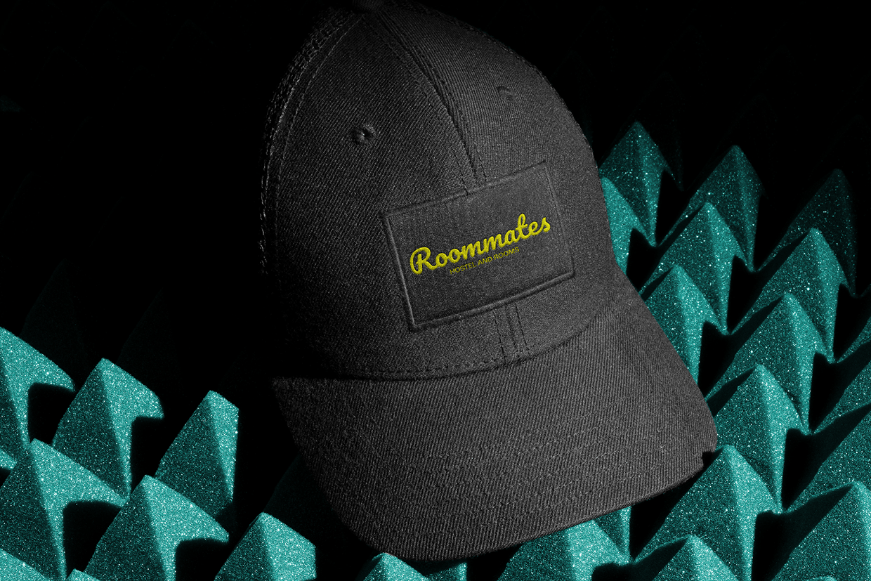 Roommates Hostel - Brand Identity Design Image 3