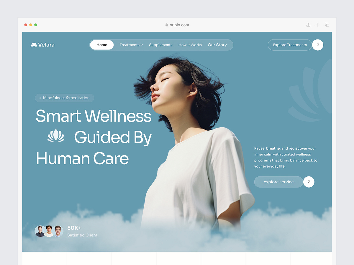 Telehealth & Wellness - Website Design
