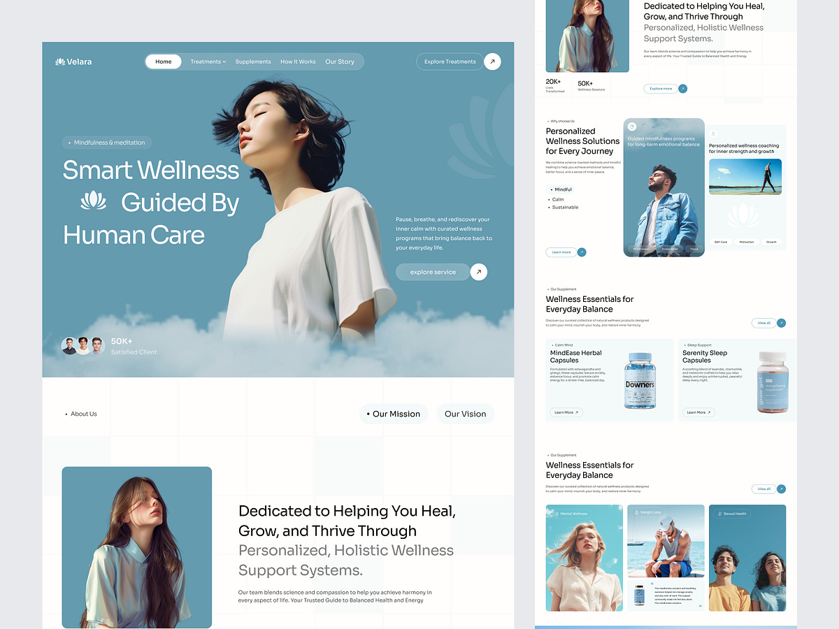 Telehealth & Wellness - Website Design Image 0