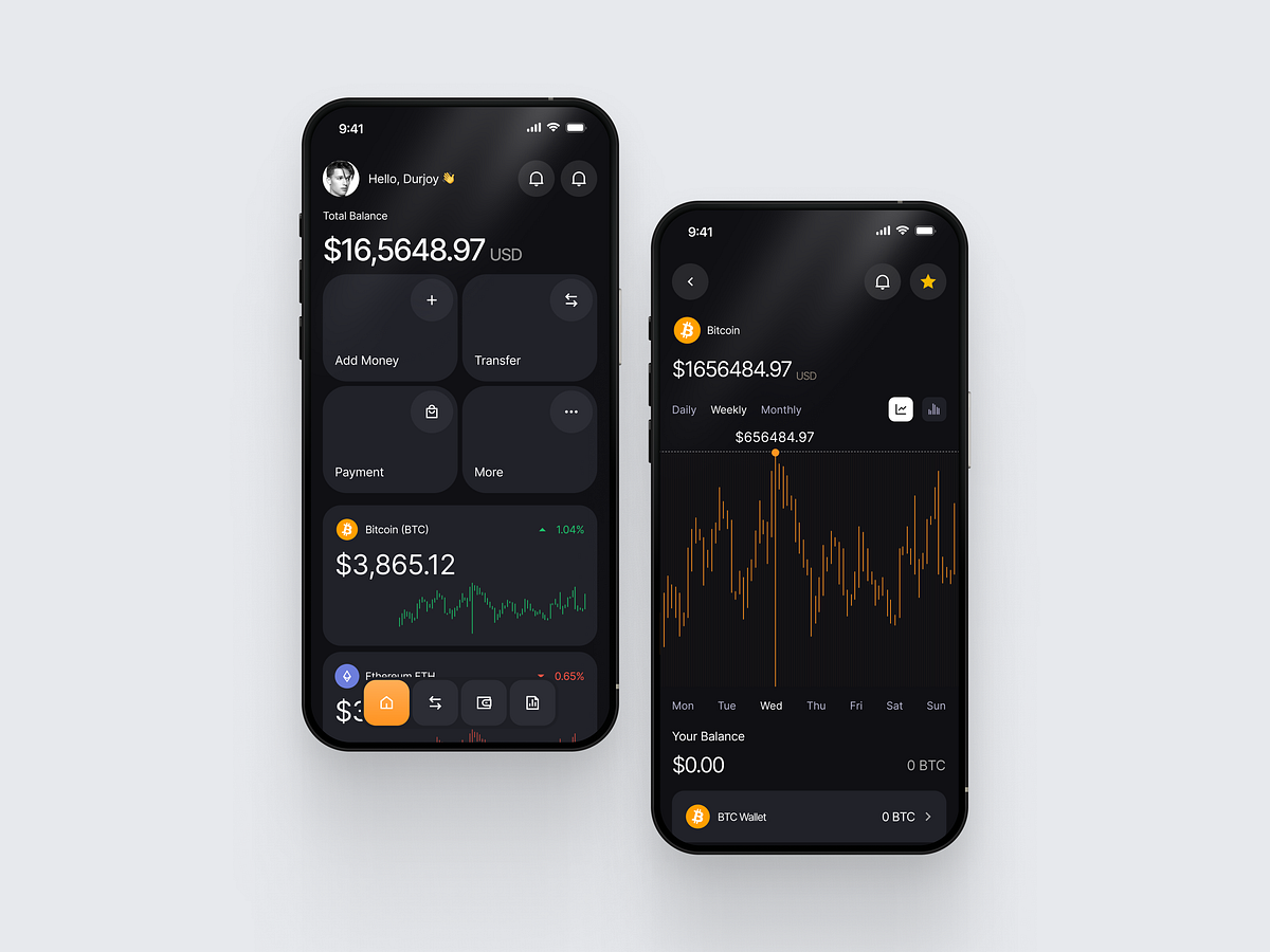 Crypto App - Finance management Image 0