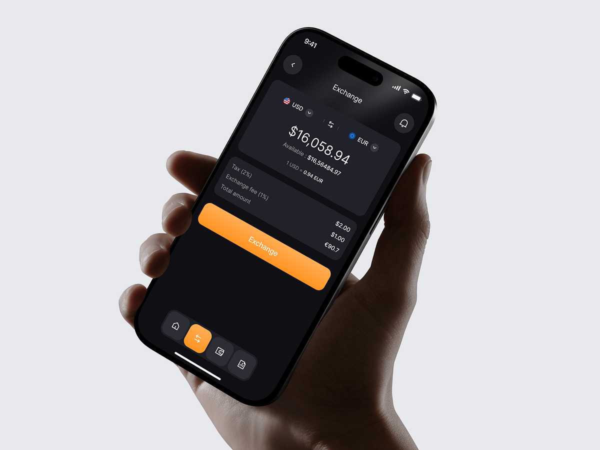 Crypto App - Finance management Image 1