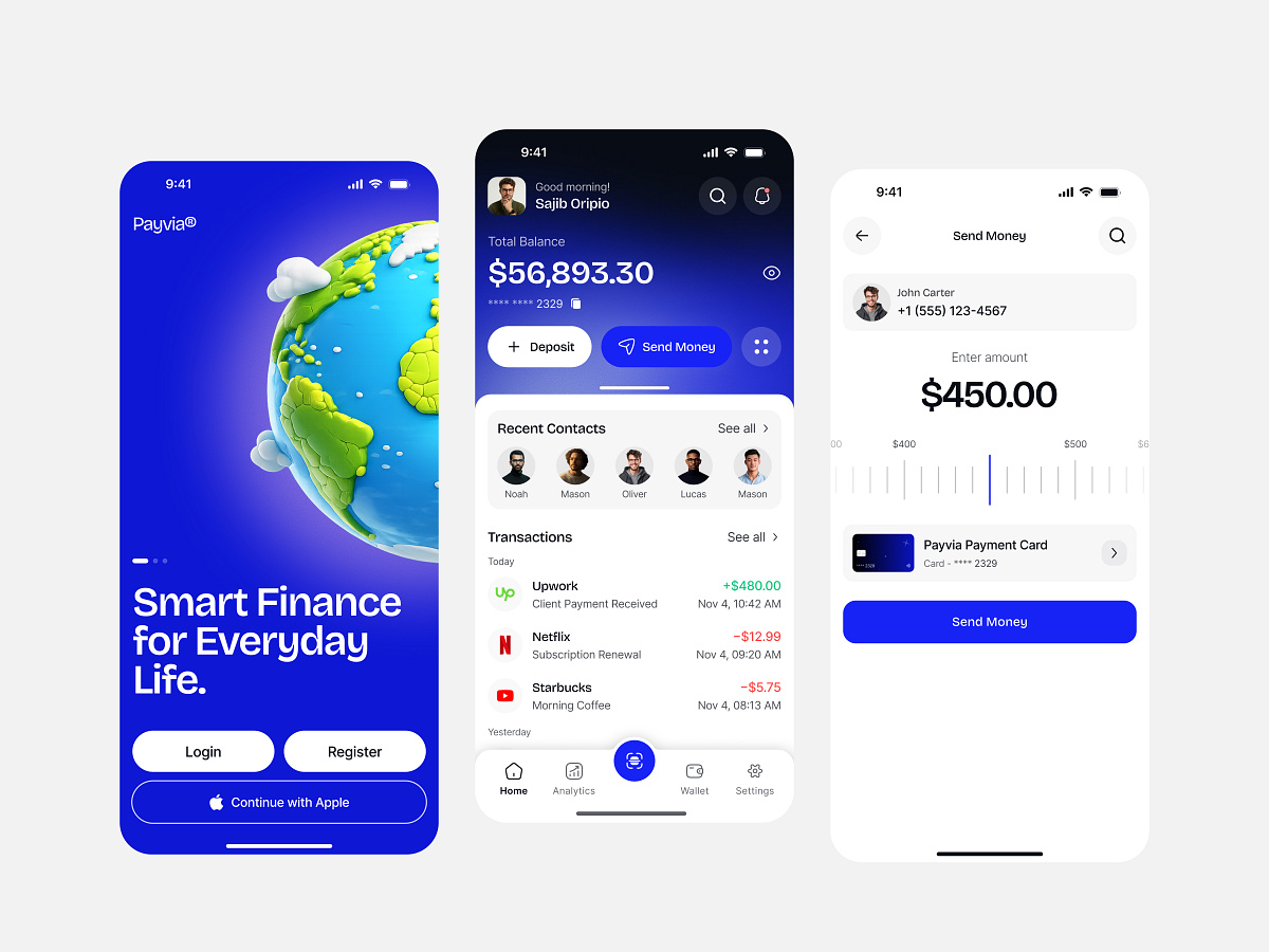 Crypto App Design Image 1