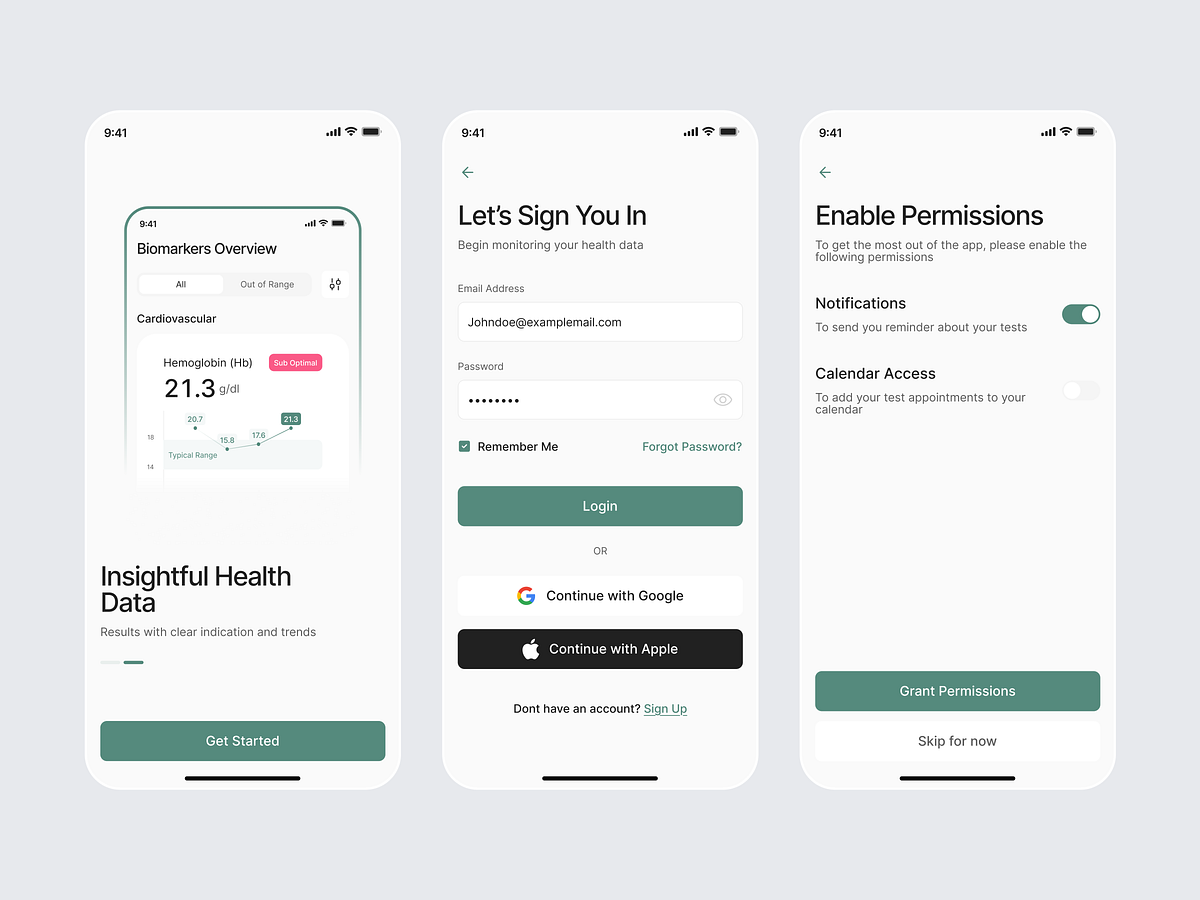Health Tracker App Image 1