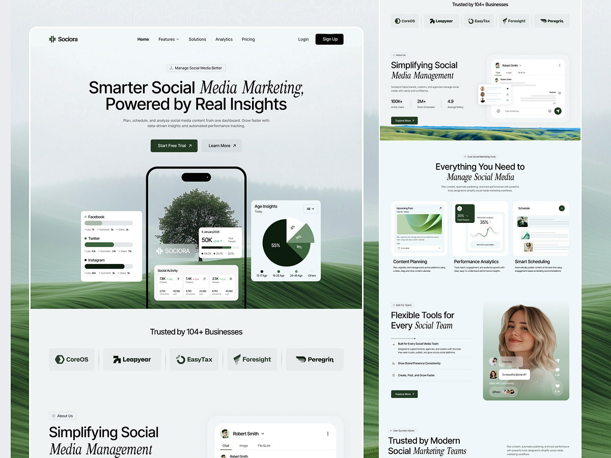 SaaS Landing Page Image 2
