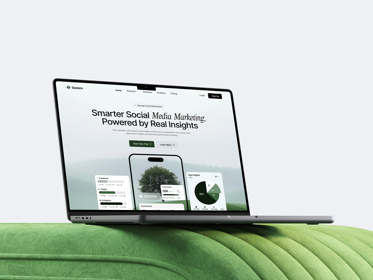 SaaS Landing Page Image 3
