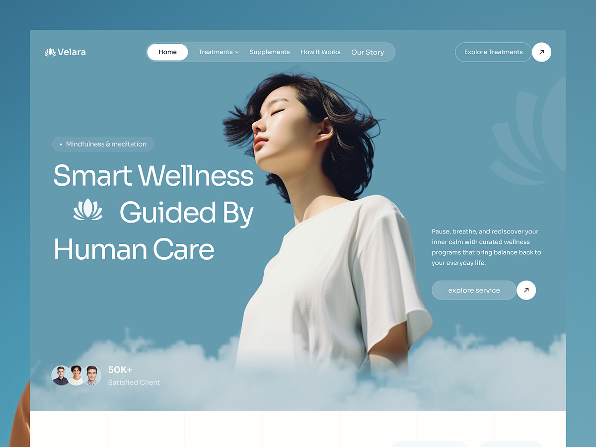 Velara - Wellness Website Design Image 0