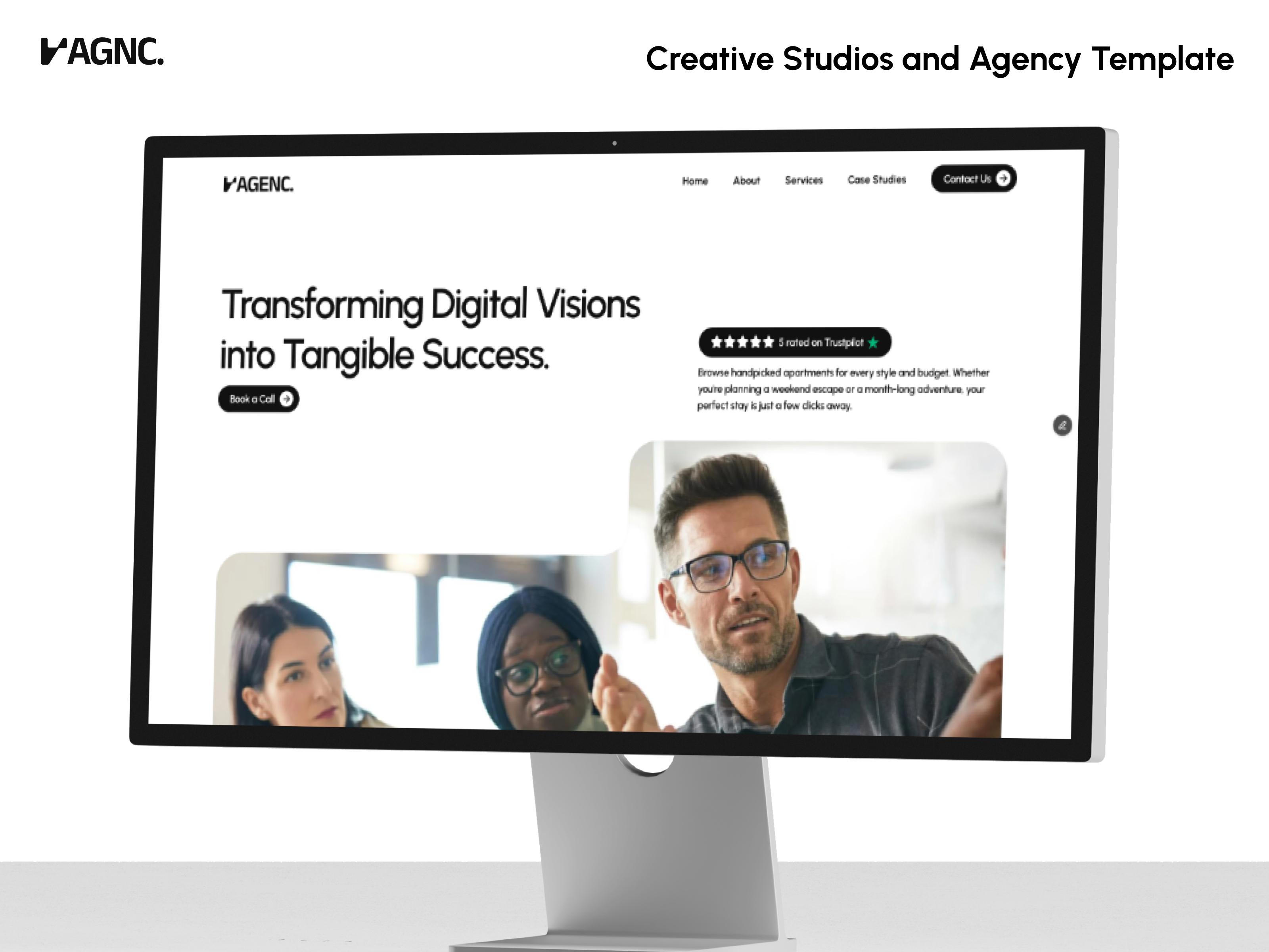 Agnc: Free Agency Website Template by Fahem Ahmed — Framer Marketplace