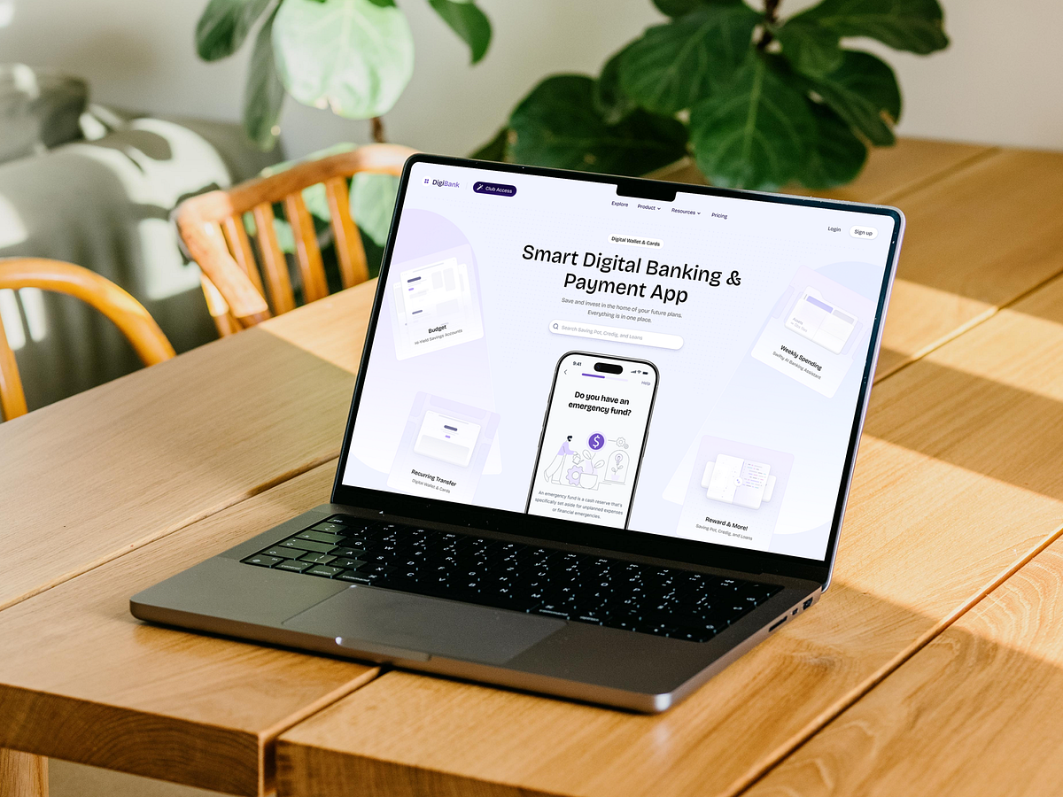 Smart Digital Banking & Payment App