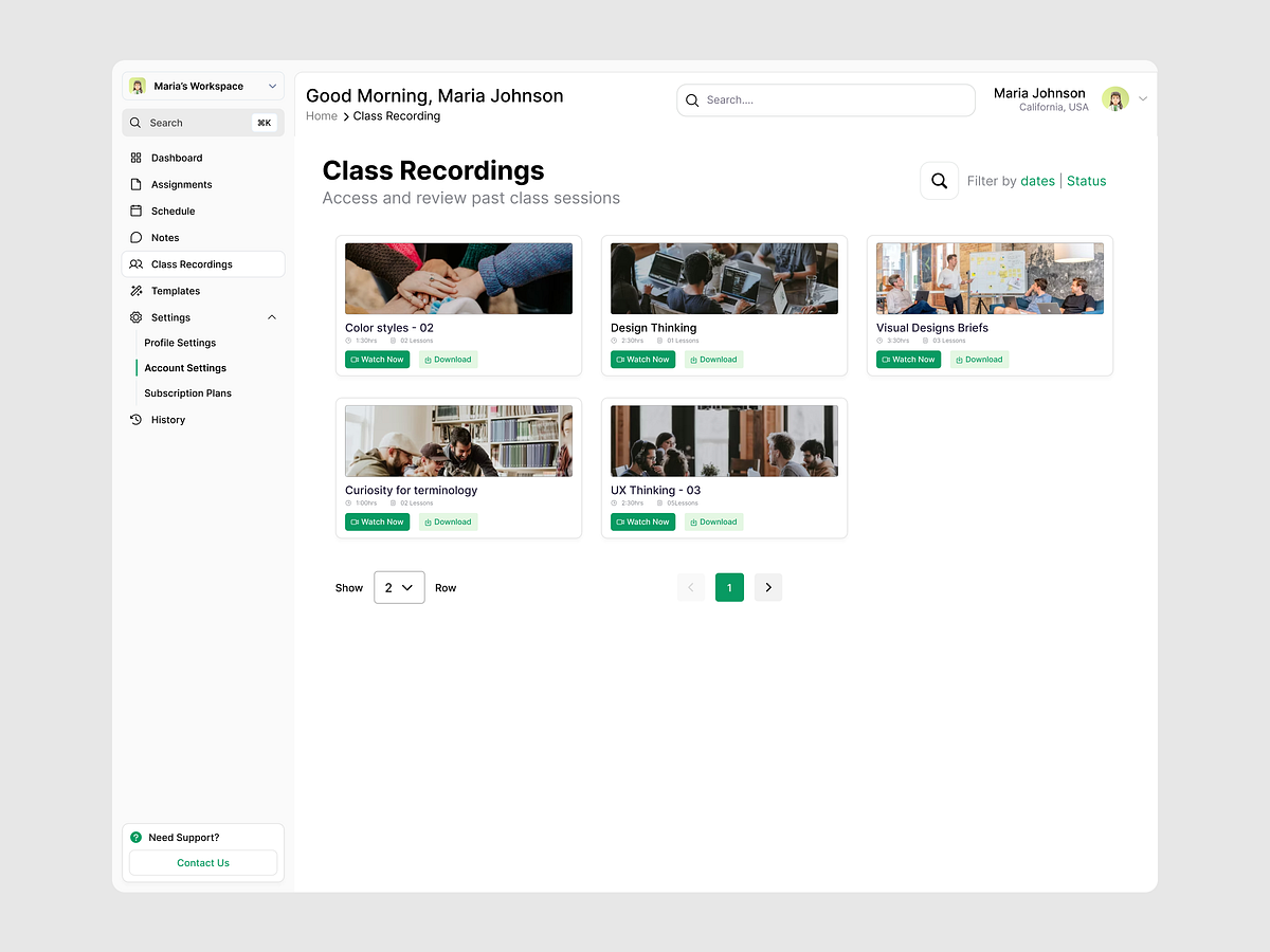 LearnStream — Smart Learning Ecosystem /Dashboard Image 4
