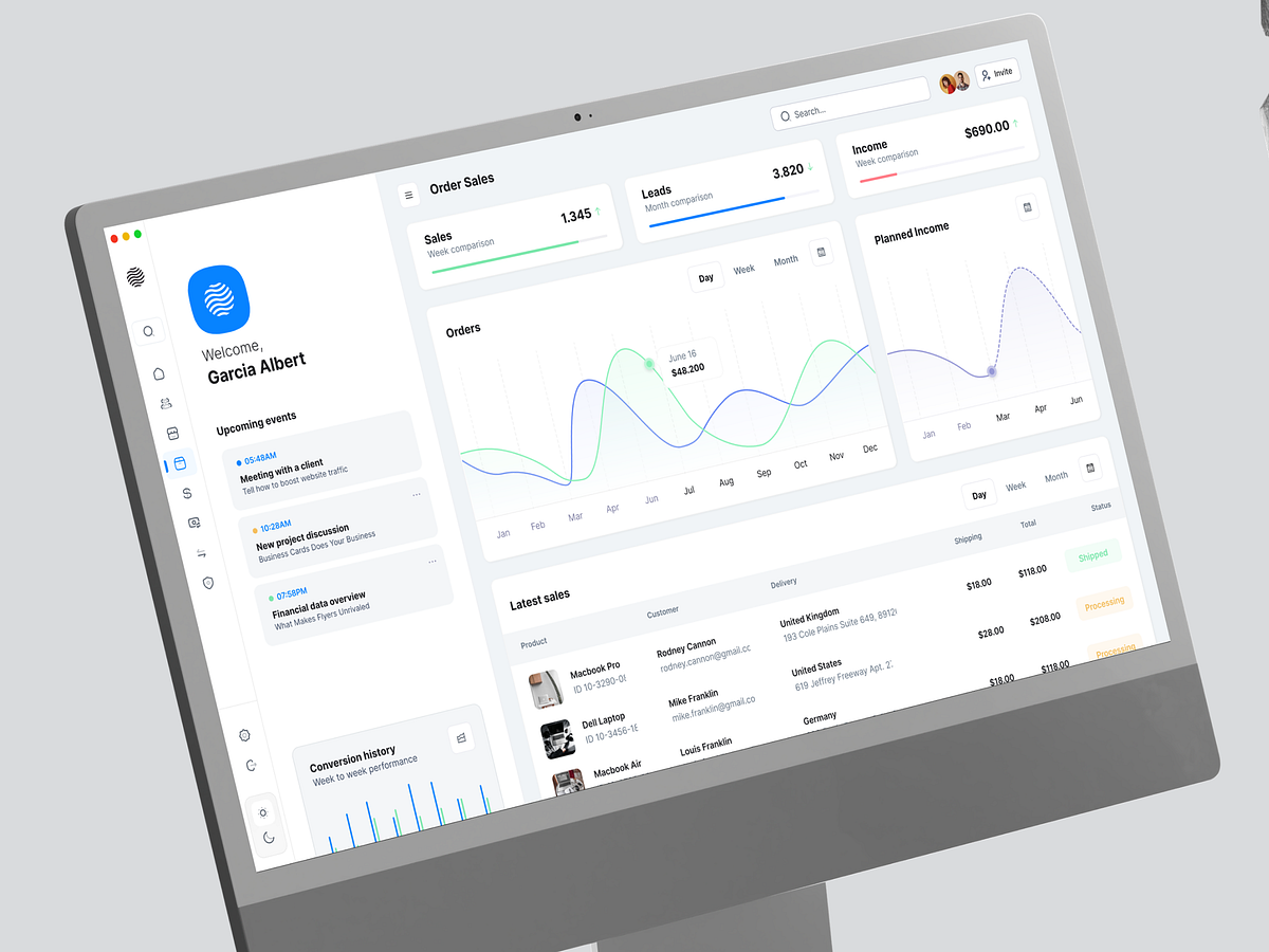 Sales & Analytics Dashboard 📈 Image 3