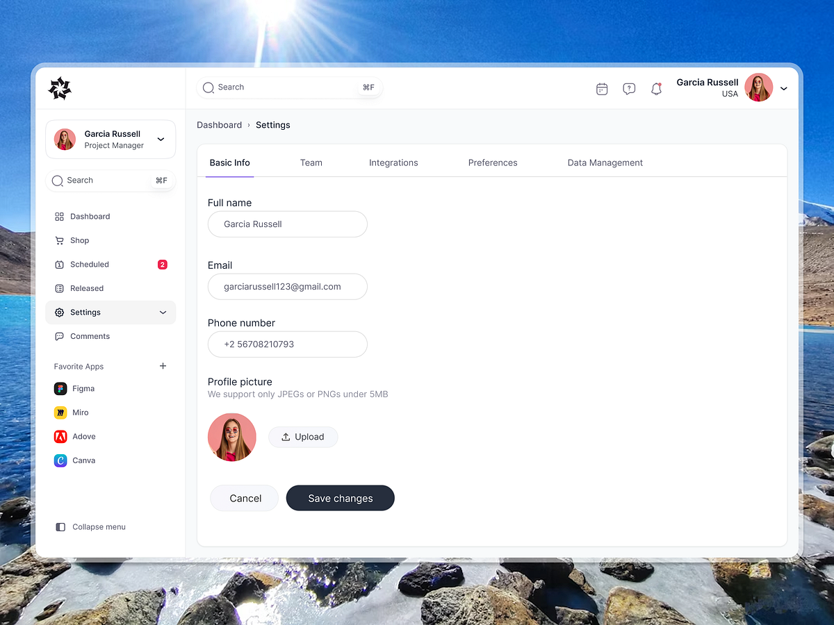 CRM — Unified Intelligence - SaaS Dashboard Image 4