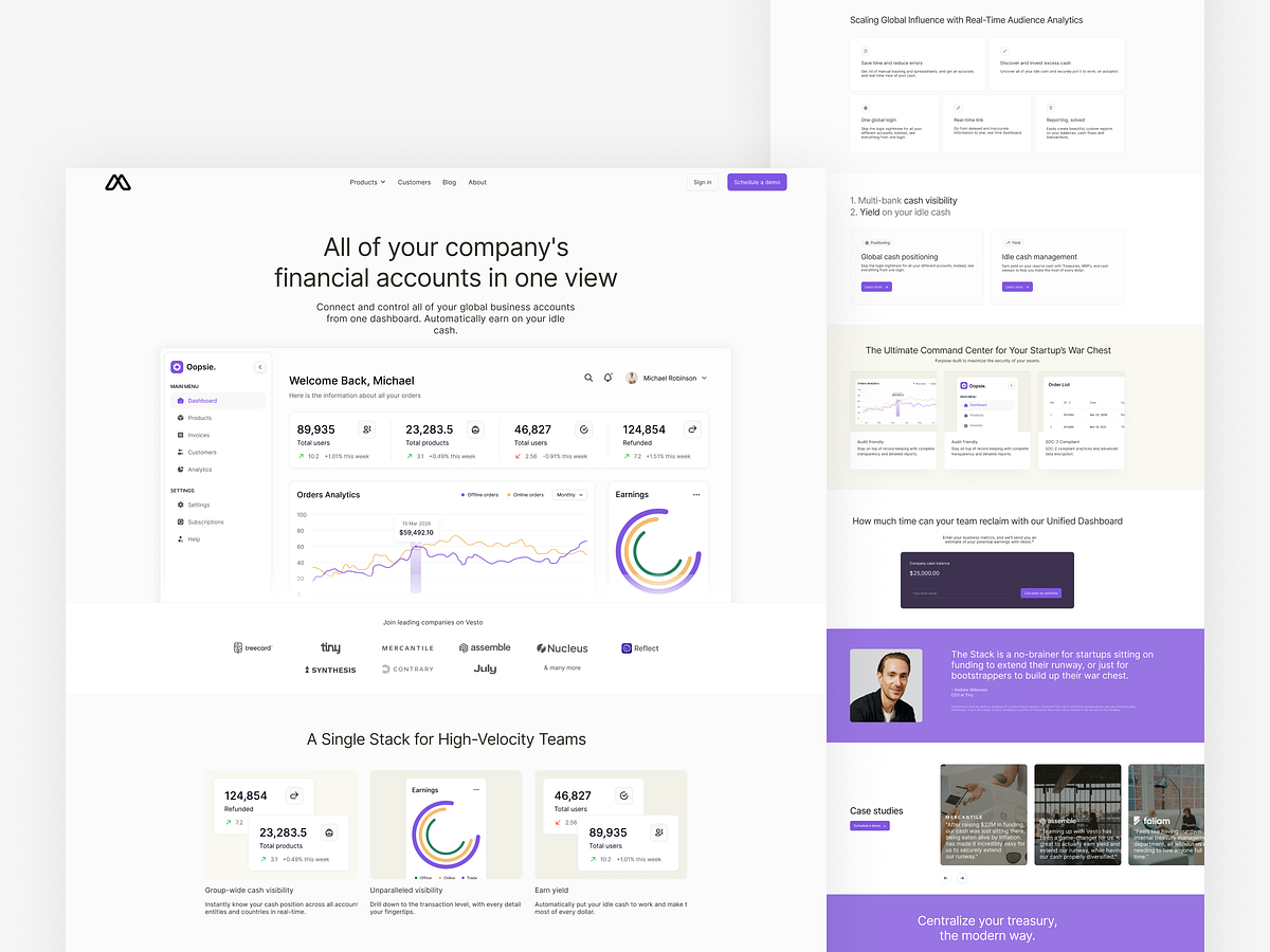 Intelligence Hub — Web, SaaS & Dashboard Image 0