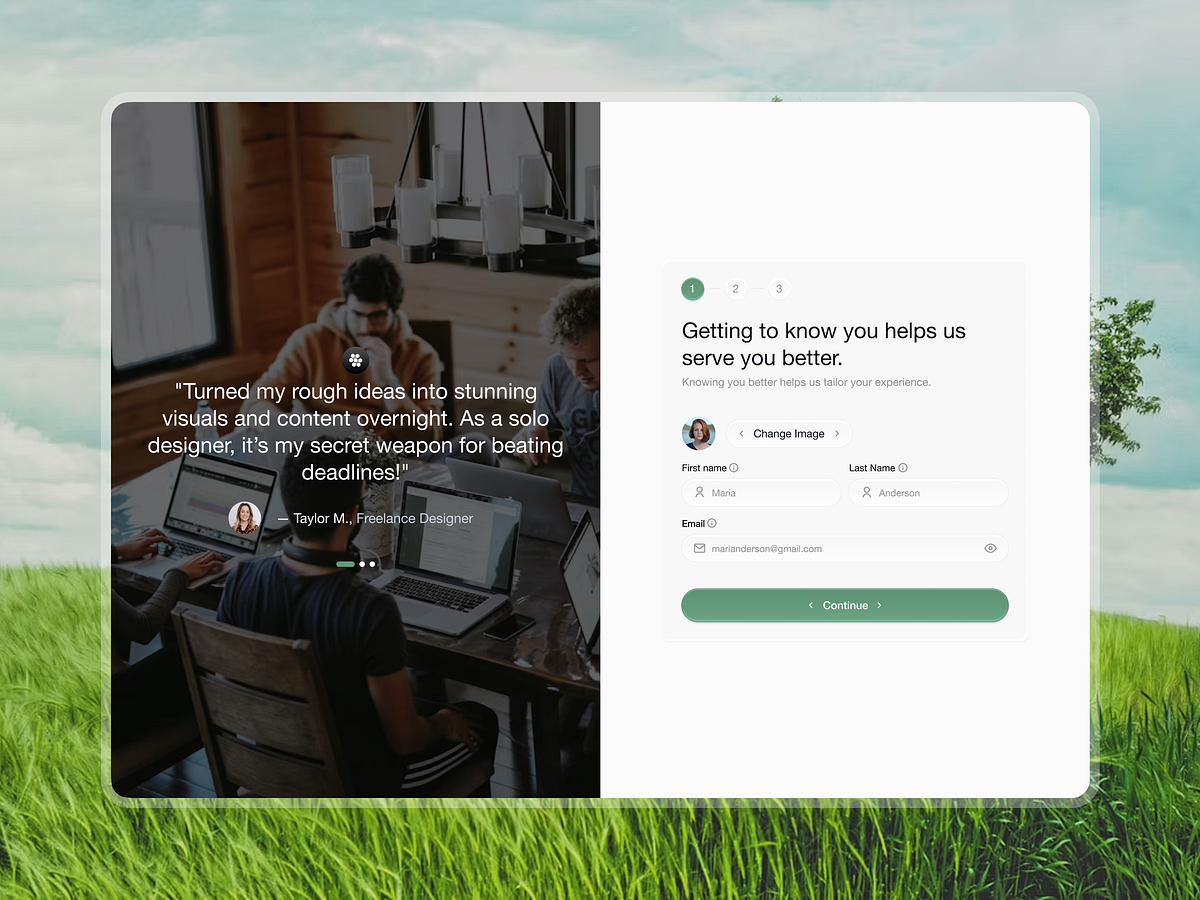 Smart Onboarding Flow UI/UX Image 3