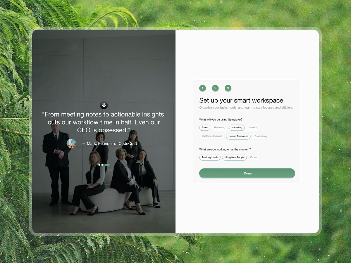 Smart Onboarding Flow UI/UX Image 5