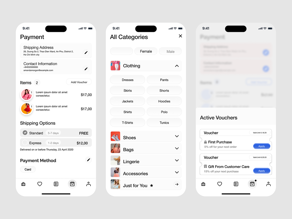 E-Commerce Mobile App UI 🛍️ Image 0