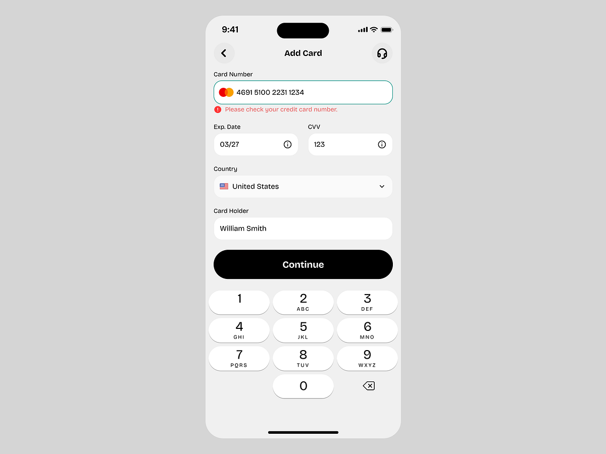 Payment flow UI 💳 - Mobile App Design Image 1