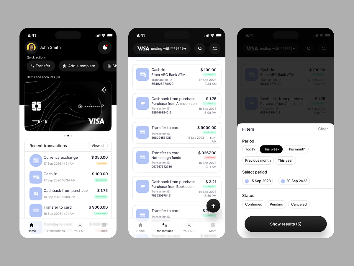 FinFlow — Minimalist Banking & Transaction Suite 💳