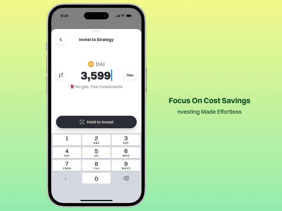 Data-Driven Crypto Investment App UI 📈 Image 2