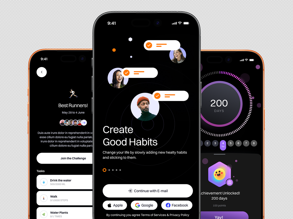 Create Good Habits — Habit Tracker App