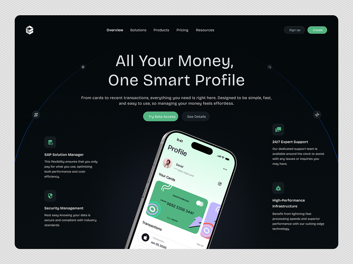 SmartFinance: The All-In-One Digital Wallet Ecosystem Design