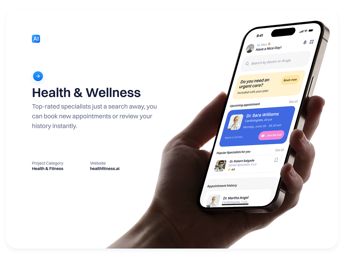 Health & Wellness AI: Your Personal Specialist Connection