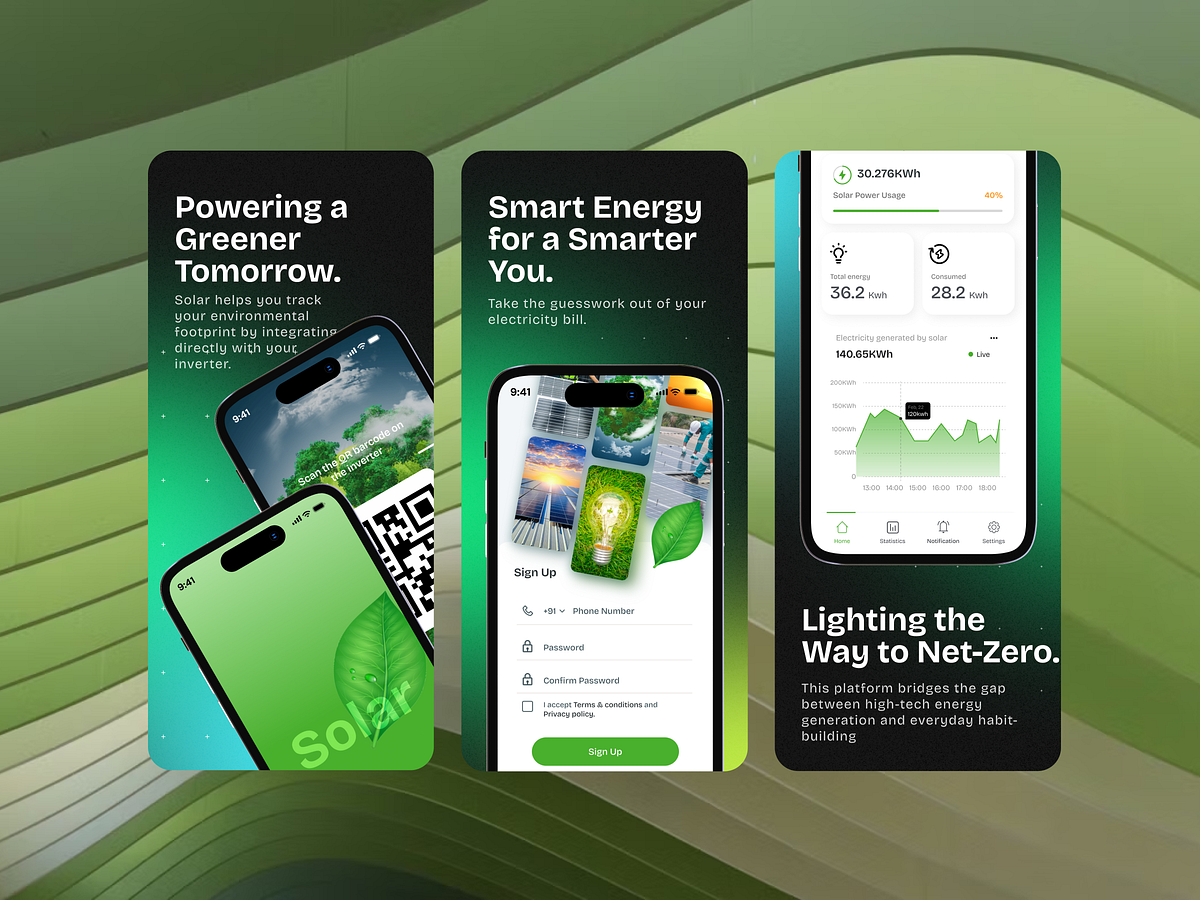Smart Solar Energy Monitoring & Management UI