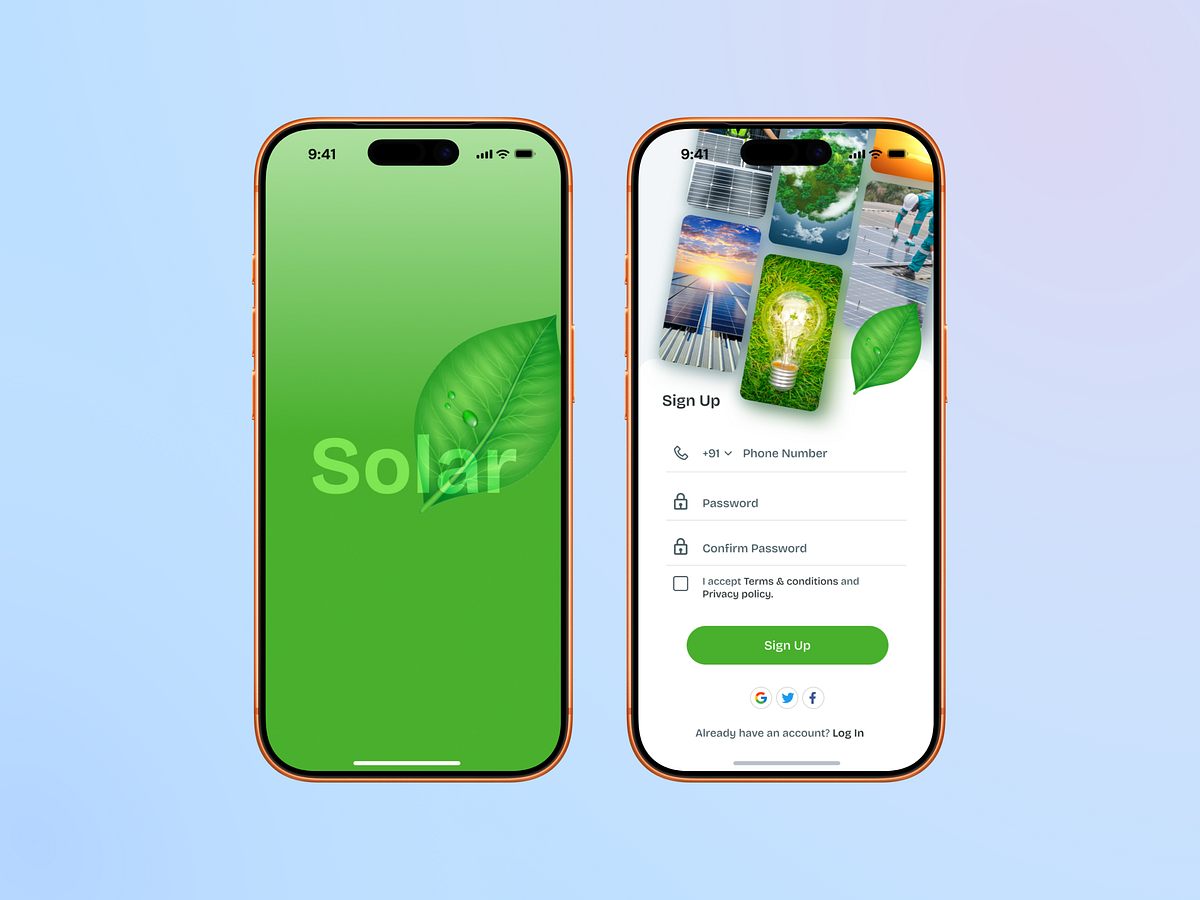 Smart Solar Energy Monitoring & Management UI Image 0