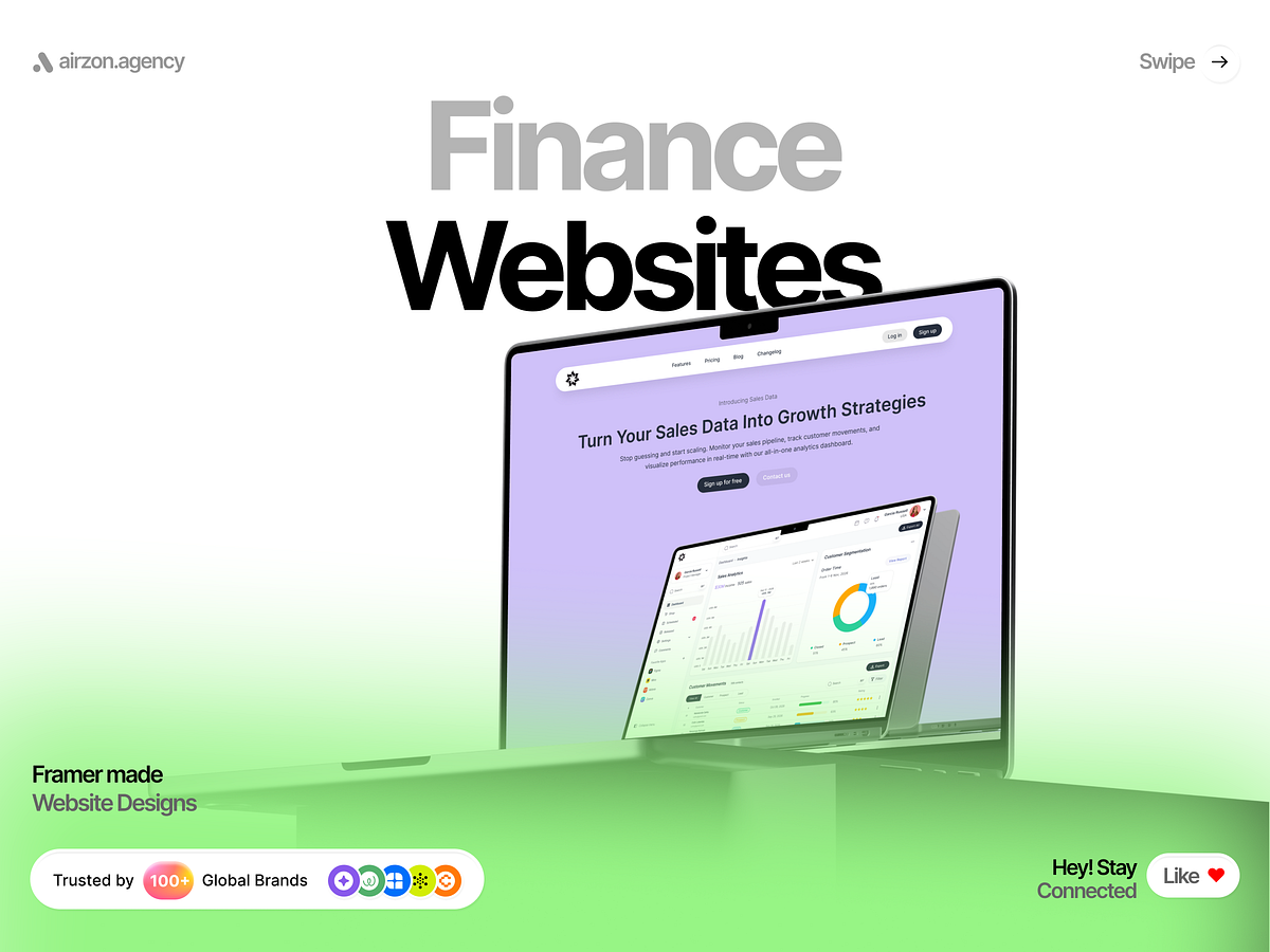 High-Performance Finance & SaaS Landing Pages