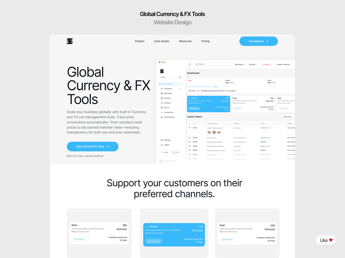 High-Performance Finance & SaaS Landing Pages Image 3