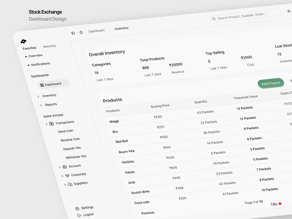 Modern SaaS & FinTech Dashboards Image 0