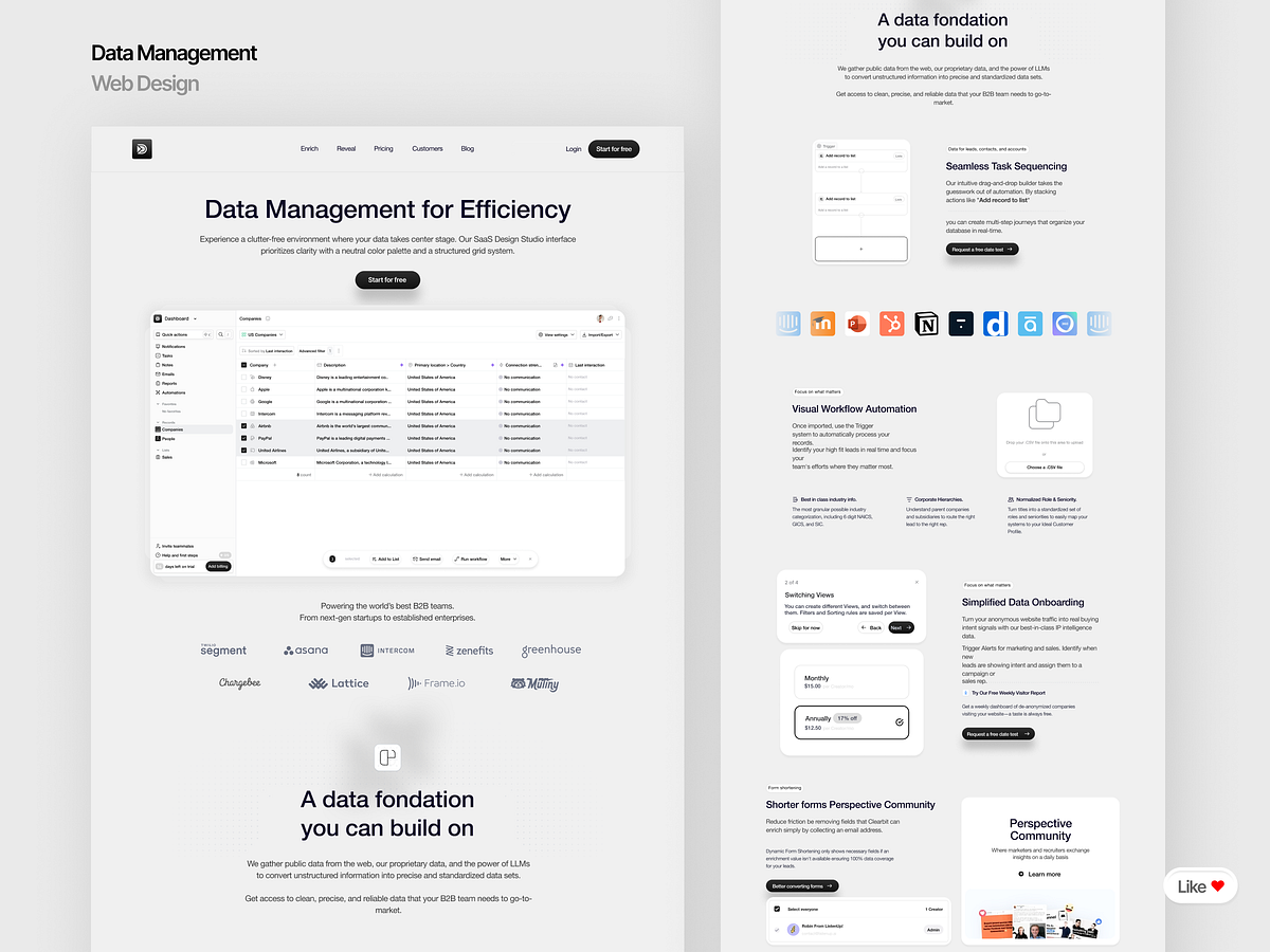 Black & White Web Designs - FinTech & Growth Image 1