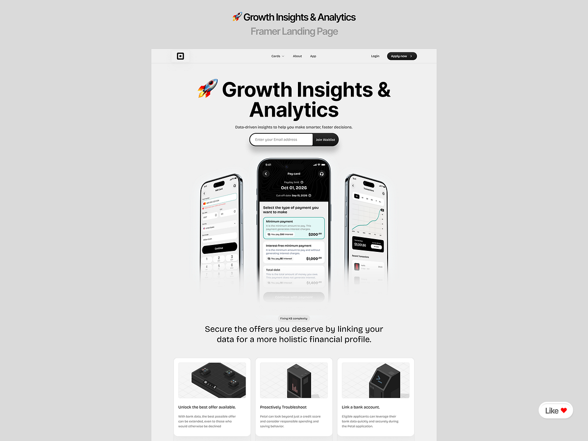 Black & White Web Designs - FinTech & Growth Image 3