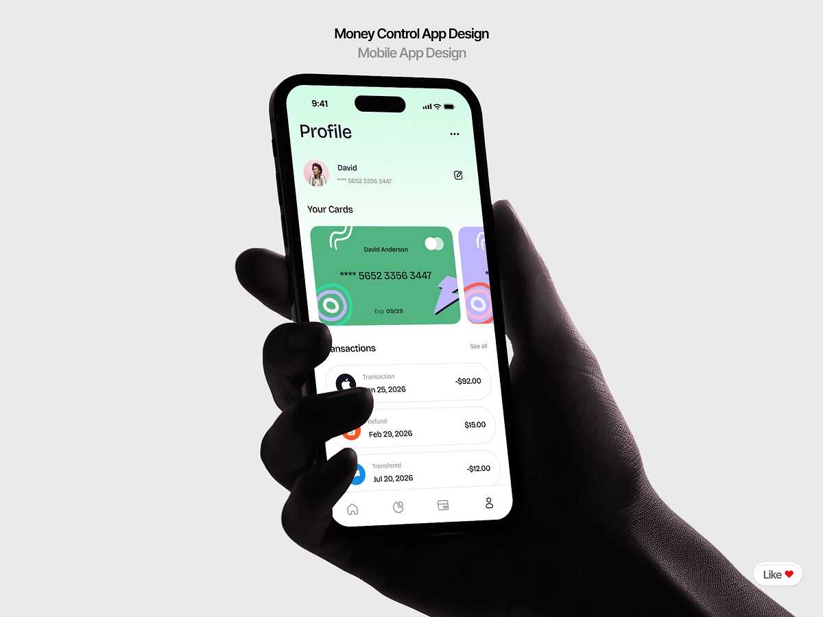 Modern FinTech & Lifestyle App Designs Image 5