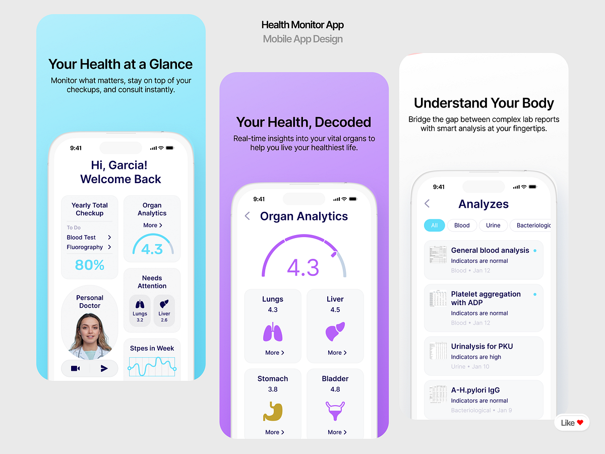 UI/UX App Designs Image 0